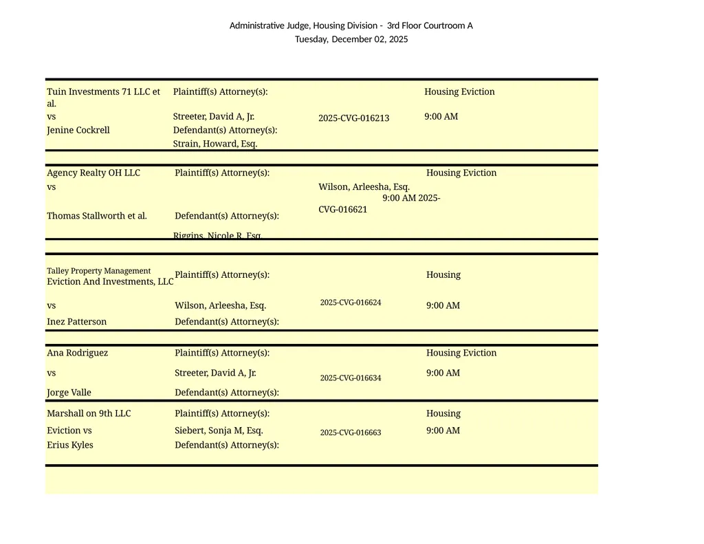 Administrative Judge, Housing Division - 3rd Floor - slide 33 of 103