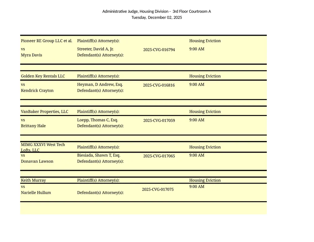 Administrative Judge, Housing Division - 3rd Floor - slide 35 of 103