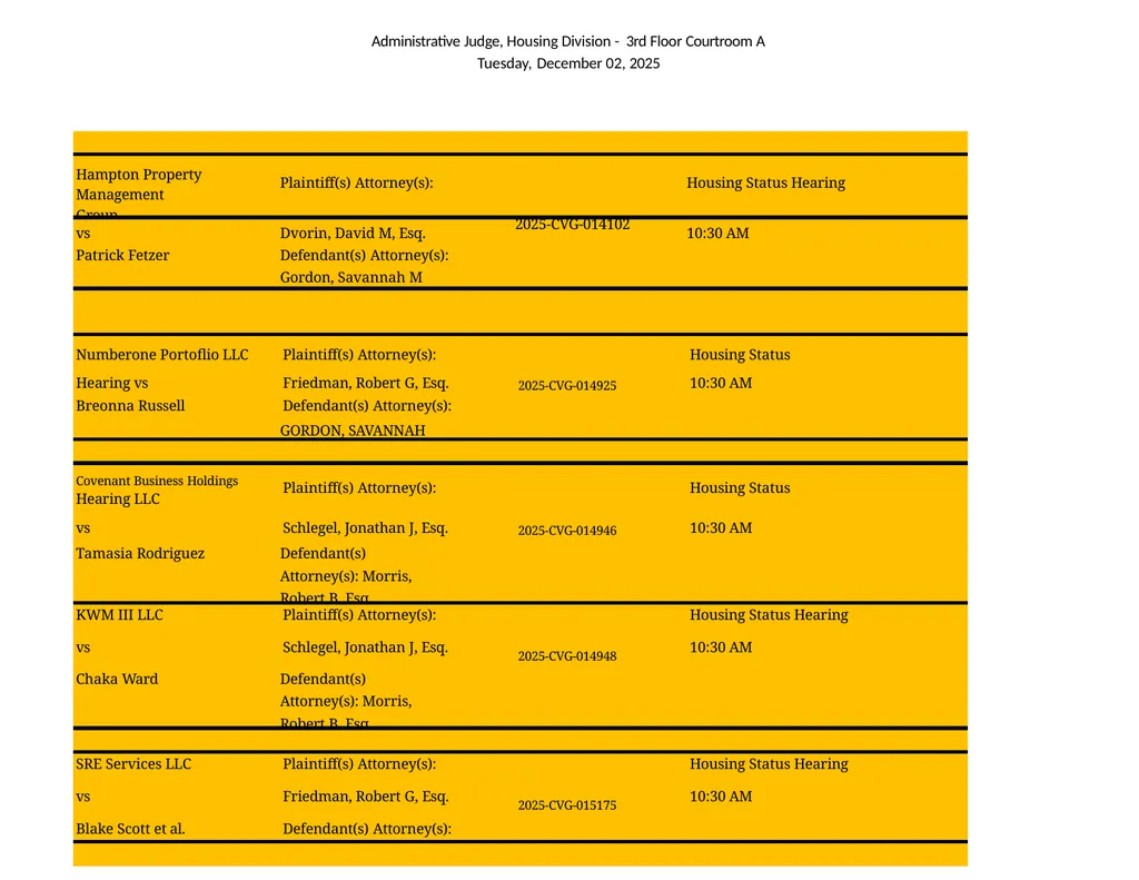 Administrative Judge, Housing Division - 3rd Floor - slide 40 of 103