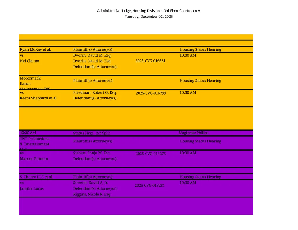 Administrative Judge, Housing Division - 3rd Floor - slide 44 of 103