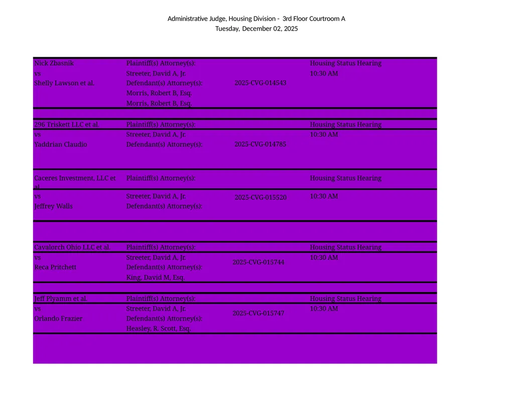 Administrative Judge, Housing Division - 3rd Floor - slide 45 of 103