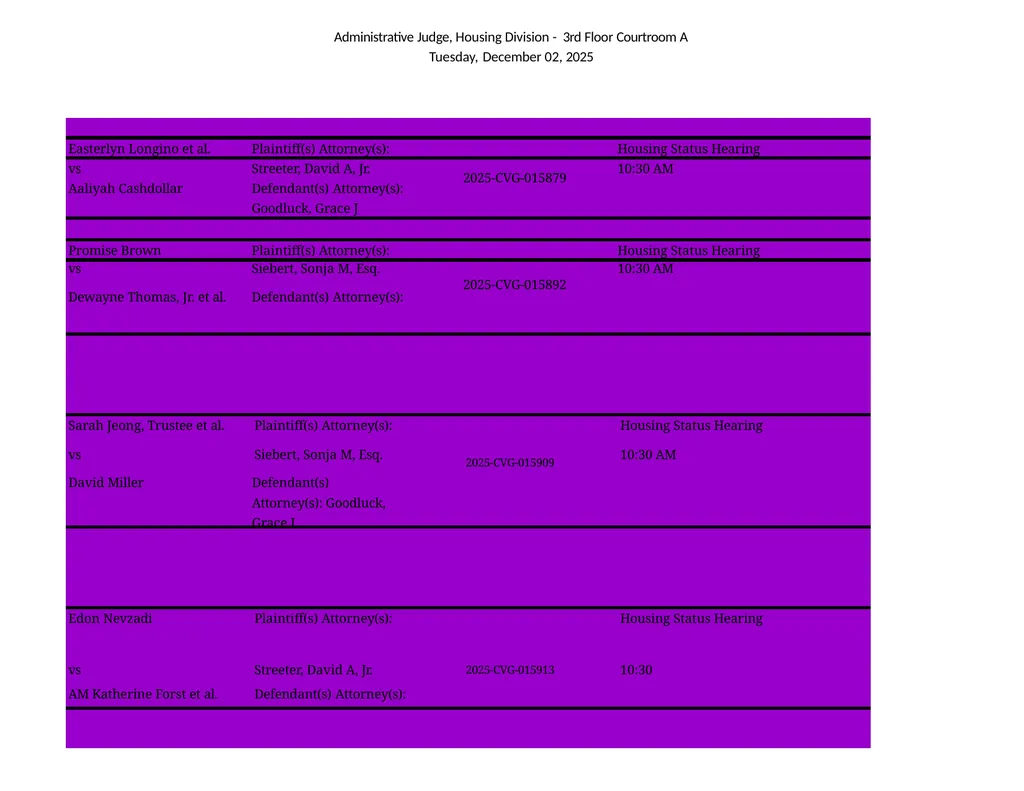Administrative Judge, Housing Division - 3rd Floor - slide 46 of 103