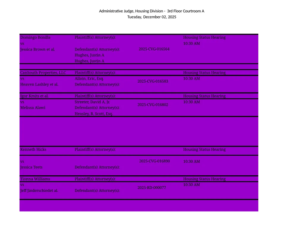 Administrative Judge, Housing Division - 3rd Floor - slide 50 of 103
