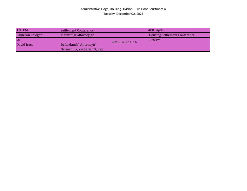 Administrative Judge, Housing Division - 3rd Floor - slide 55 of 103