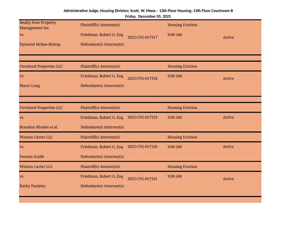 Administrative Judge, Housing Division - 3rd Floor - slide 80 of 103