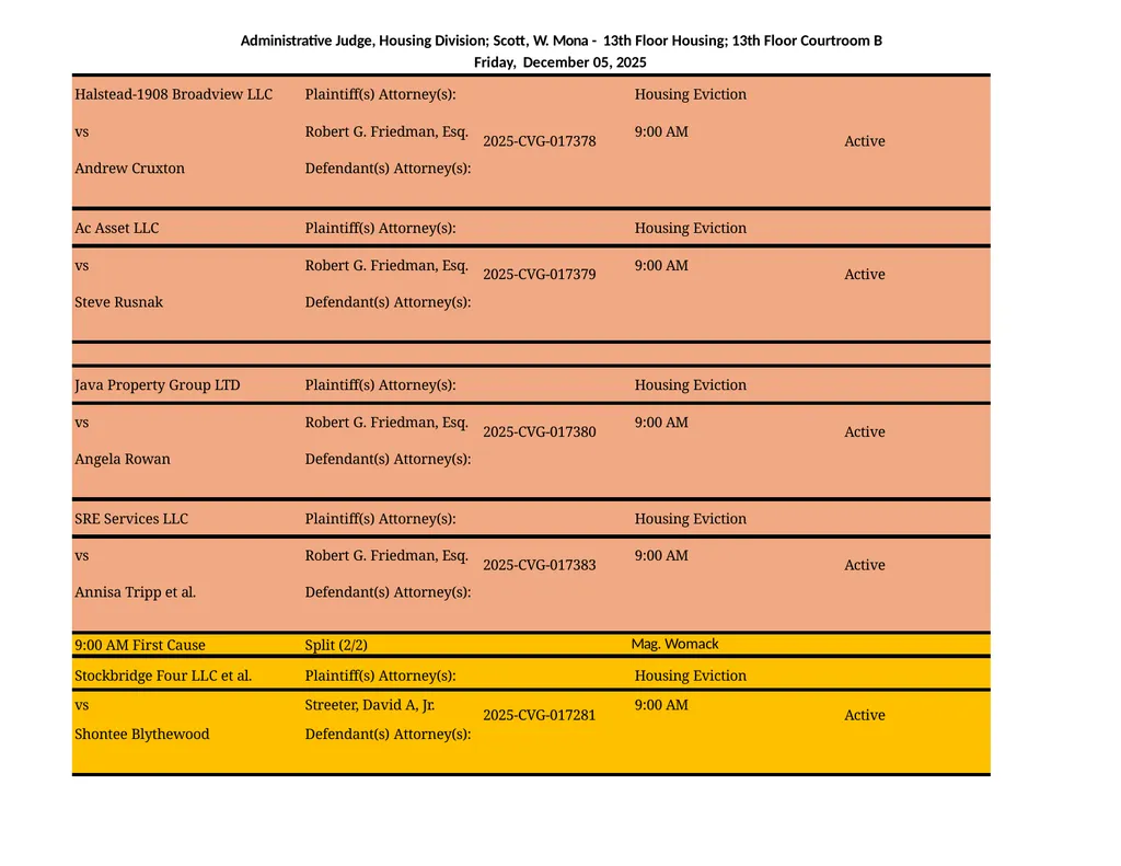 Administrative Judge, Housing Division - 3rd Floor - slide 83 of 103