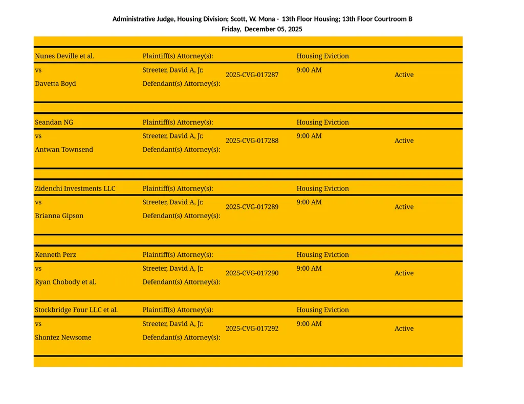 Administrative Judge, Housing Division - 3rd Floor - slide 85 of 103