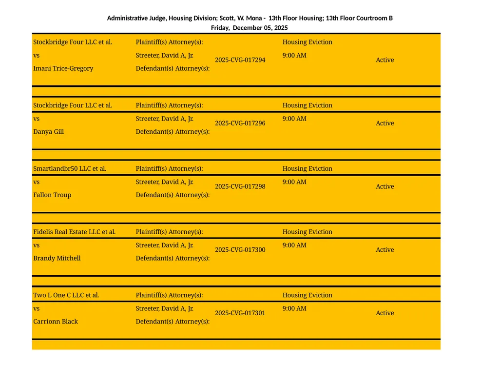 Administrative Judge, Housing Division - 3rd Floor - slide 86 of 103