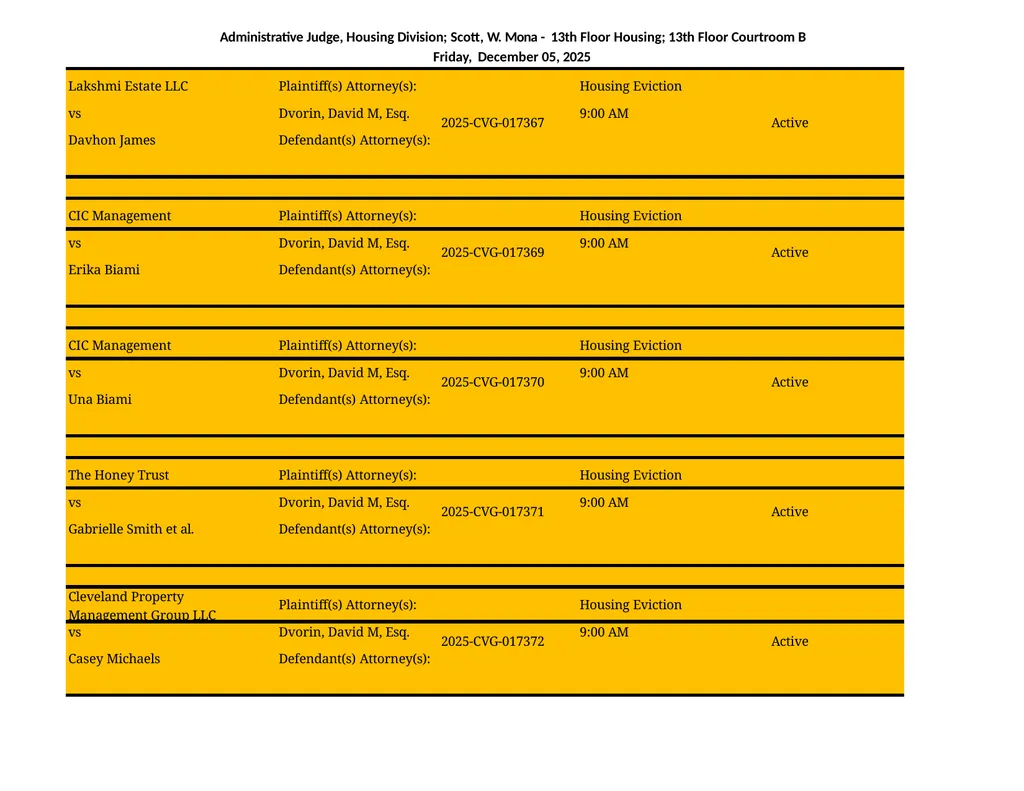 Administrative Judge, Housing Division - 3rd Floor - slide 89 of 103
