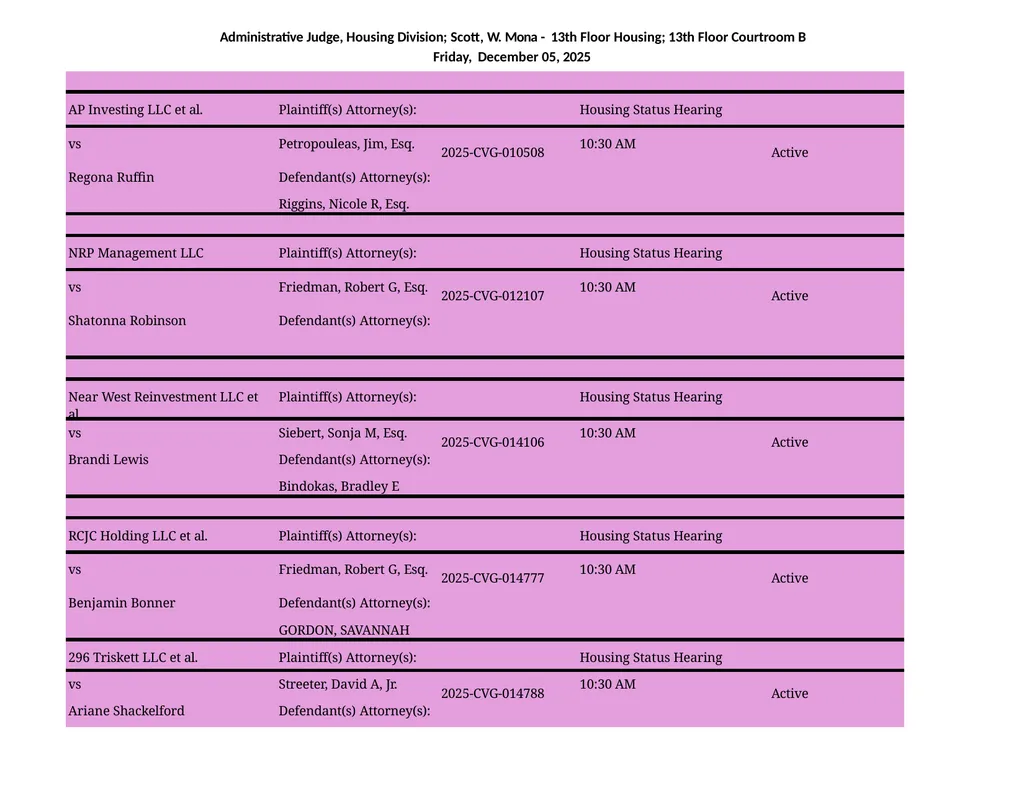Administrative Judge, Housing Division - 3rd Floor - slide 92 of 103