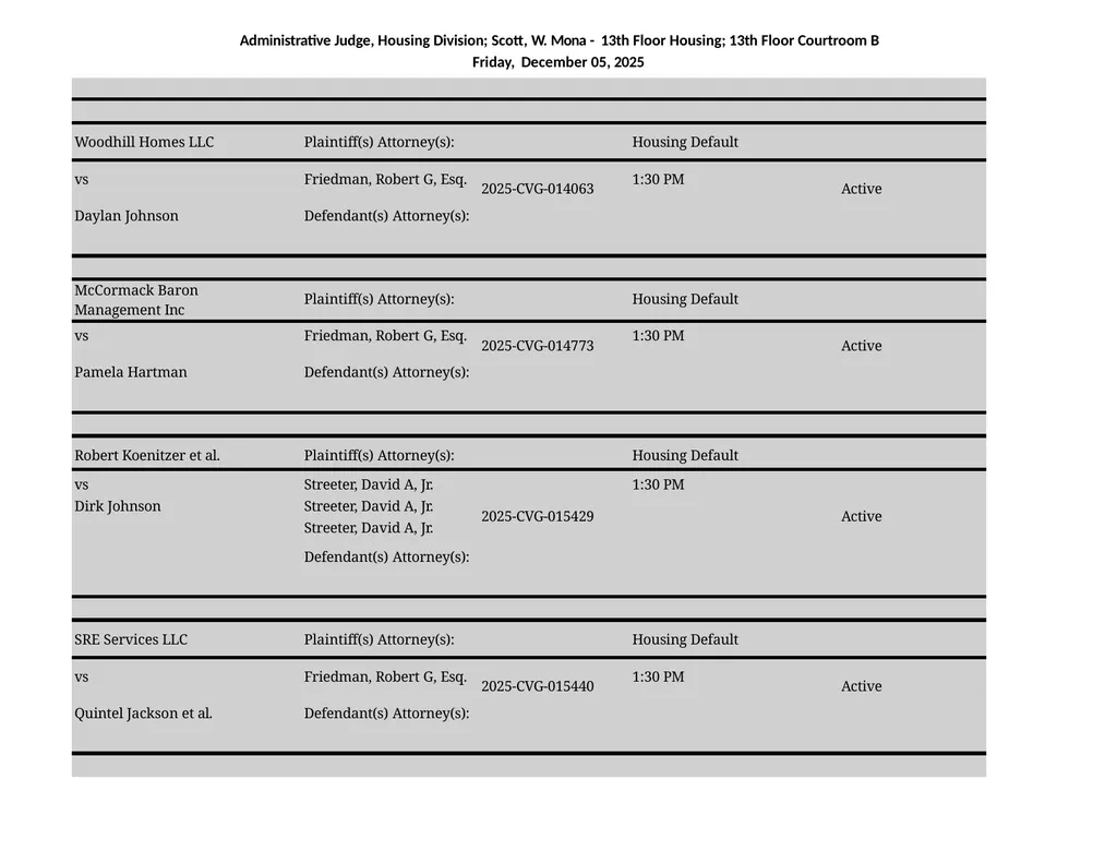 Administrative Judge, Housing Division - 3rd Floor - slide 99 of 103