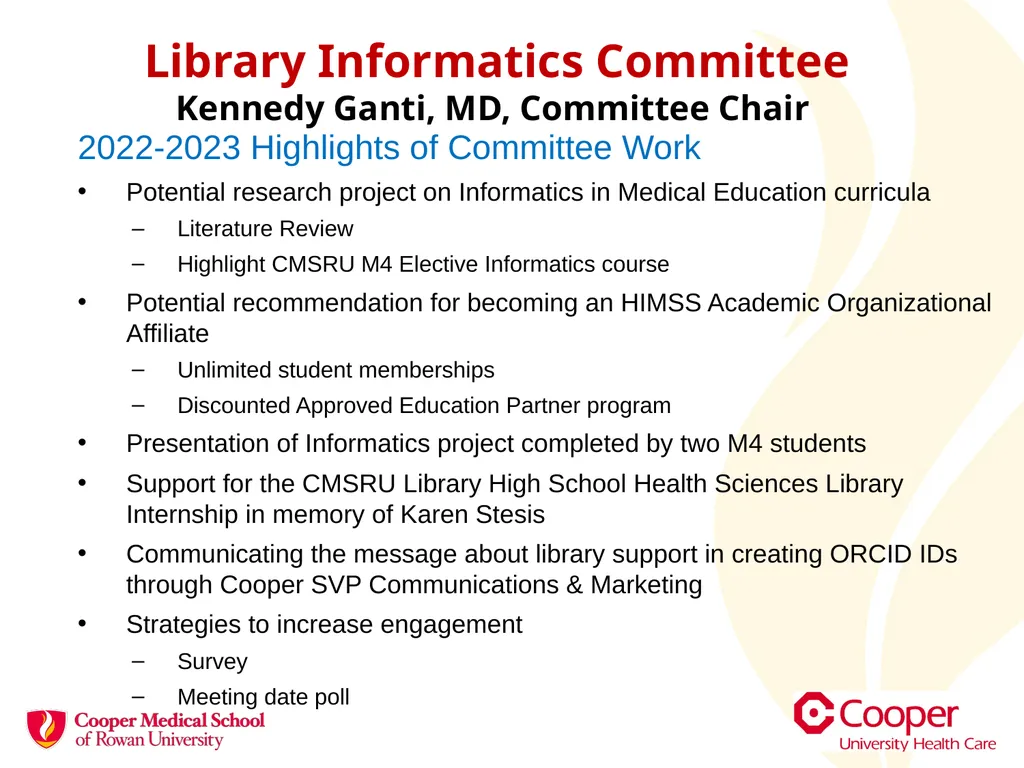 Faculty Assembly Annual Meeting July 26, 2023 - slide 26 of 30