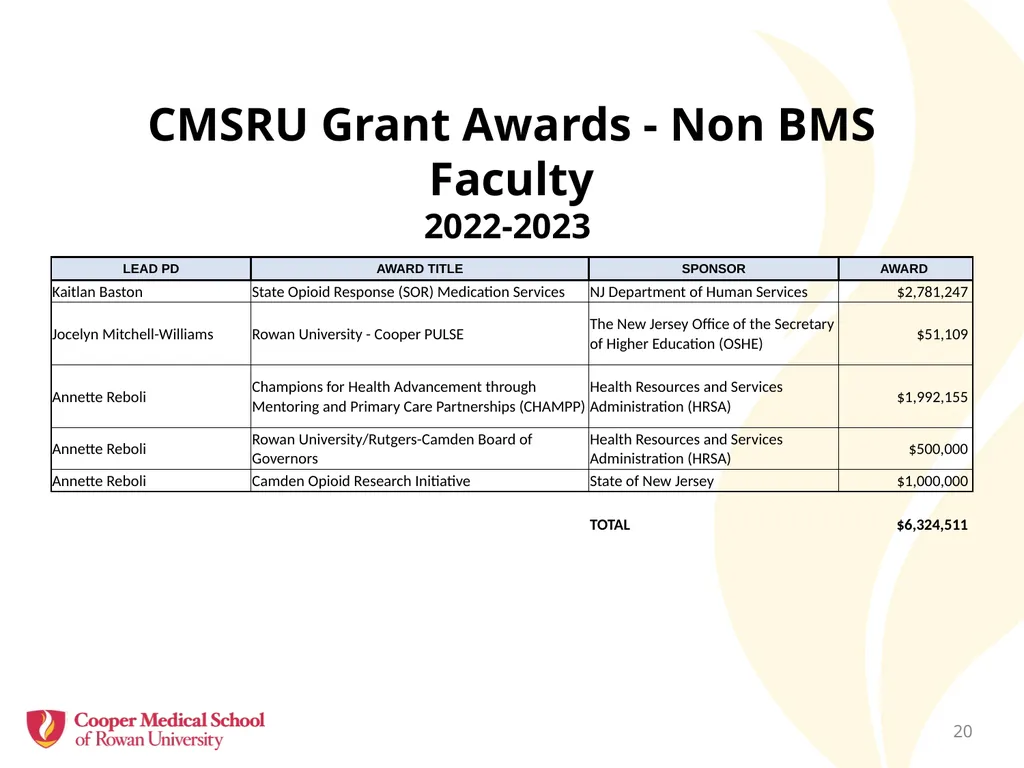 Faculty Assembly Annual Meeting July 26, 2023 - slide 20 of 30
