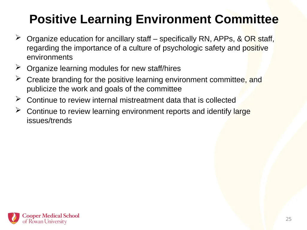 Faculty Assembly Annual Meeting July 26, 2023 - slide 25 of 30