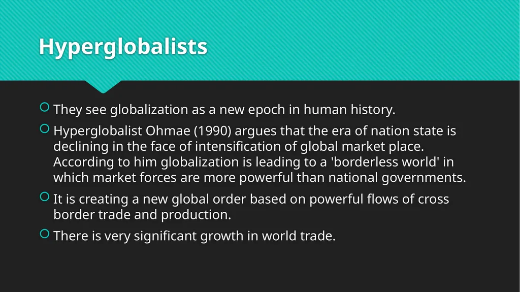 Globalization: Concept, nature and dynamics - slide 9 of 15