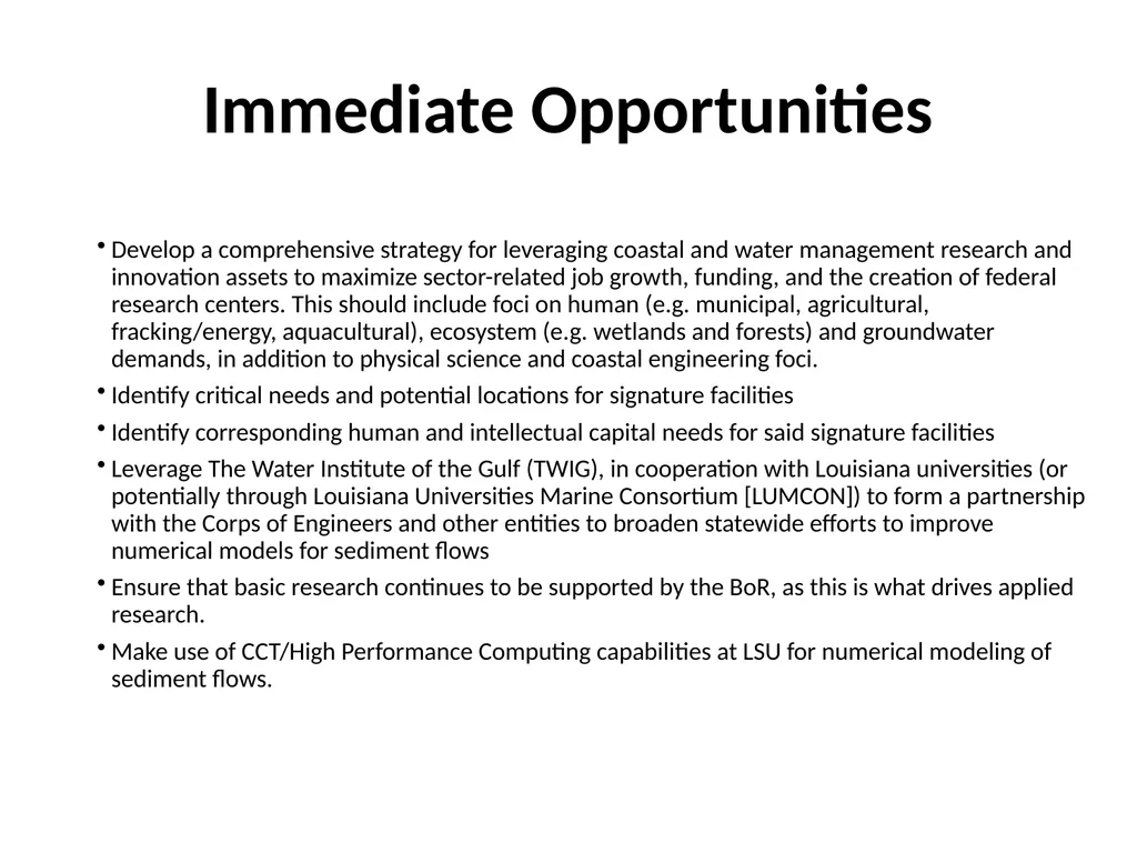 Coastal and Water Management Emerging Growth - slide 3 of 7