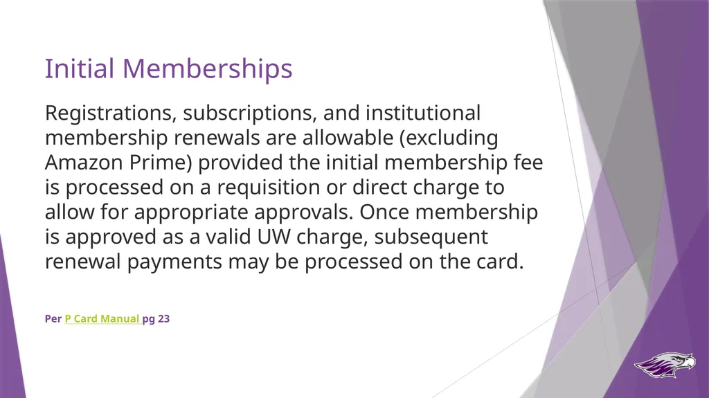 Procurement Card Program Cardholder & Approver - slide 11 of 33