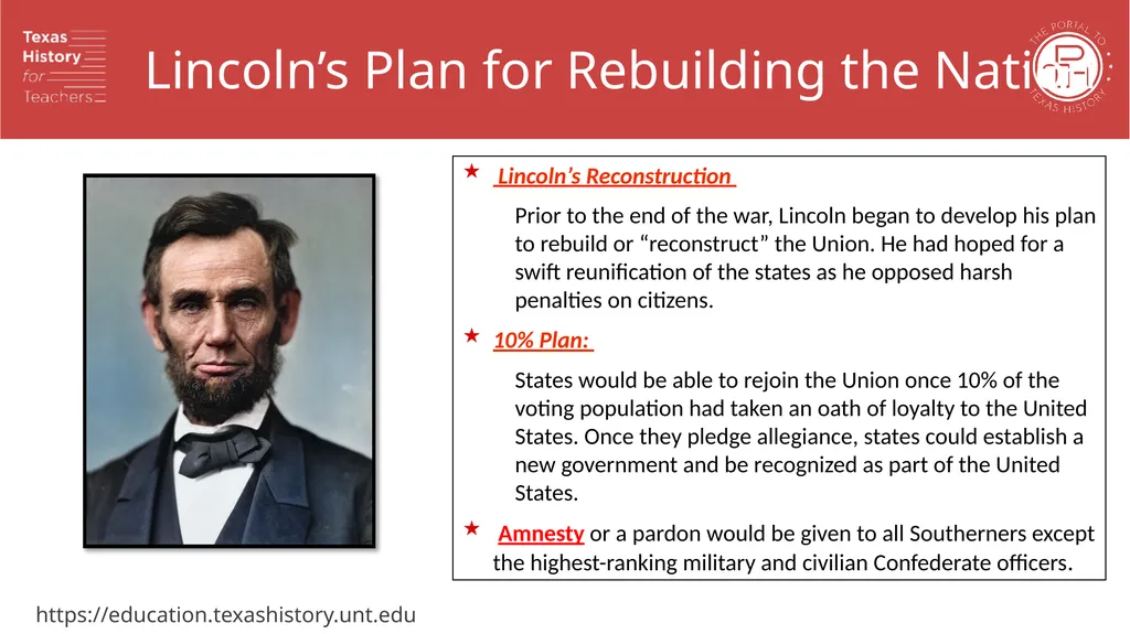Reconstruction: The Challenges of Reunification - slide 4 of 20