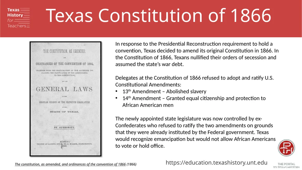 Reconstruction: The Challenges of Reunification - slide 9 of 20