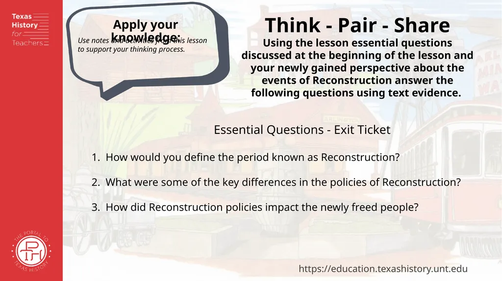 Reconstruction: The Challenges of Reunification - slide 20 of 20