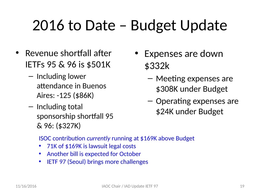 Leslie Daigle IAOC Chair Ray Pelletier IAD - slide 19 of 29