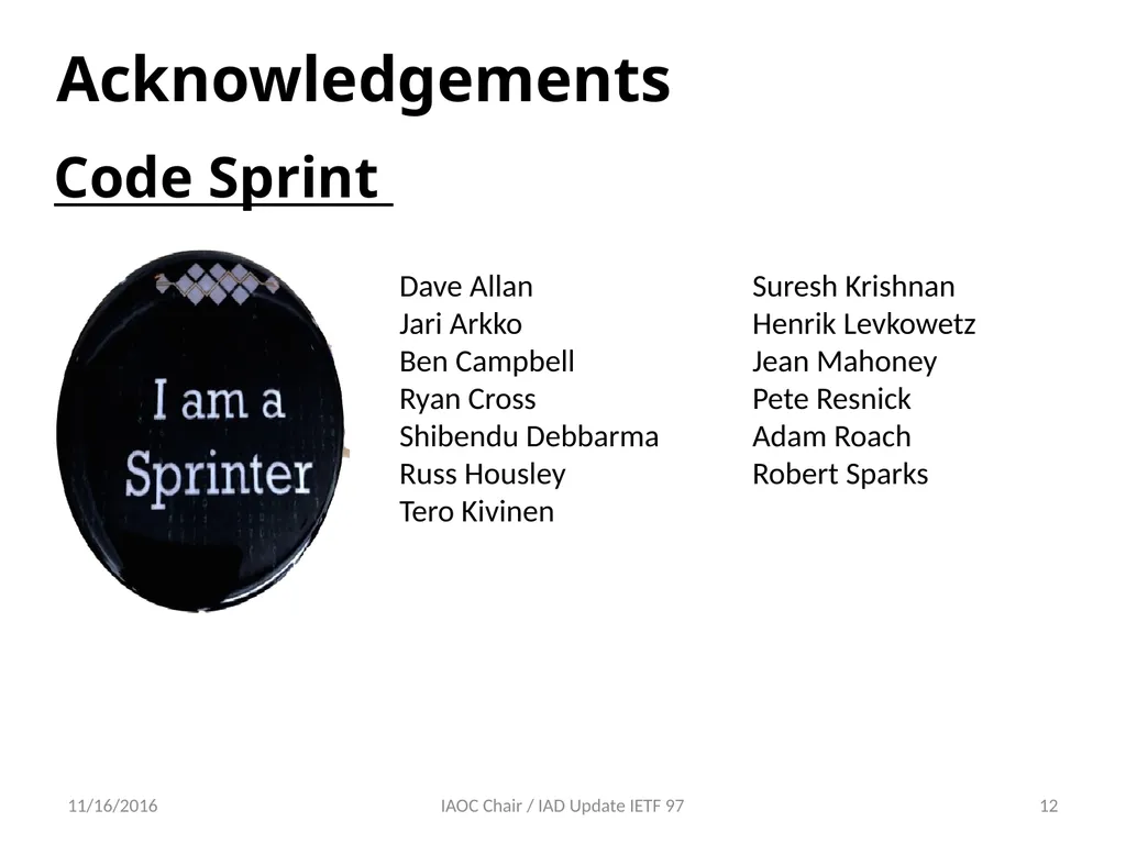 Leslie Daigle IAOC Chair Ray Pelletier IAD - slide 12 of 29