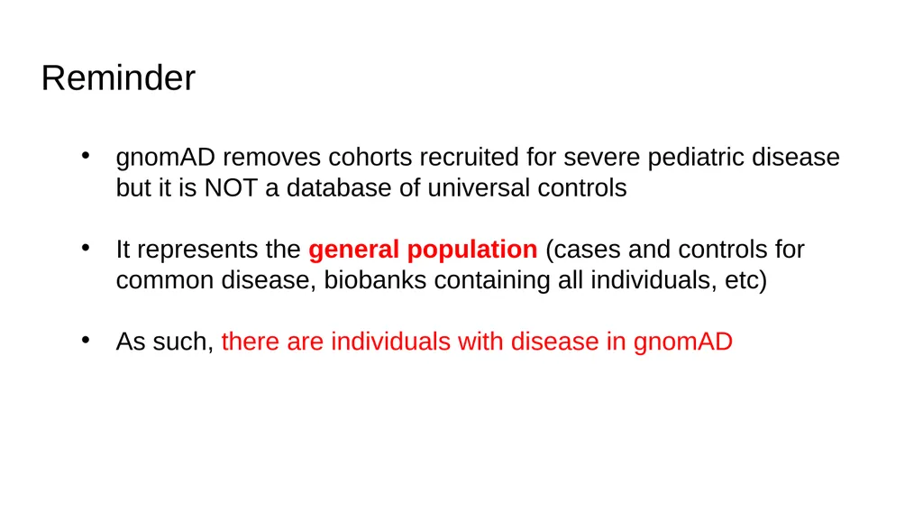 The Genome Aggregation Database (gnomAD) Marina - slide 6 of 32