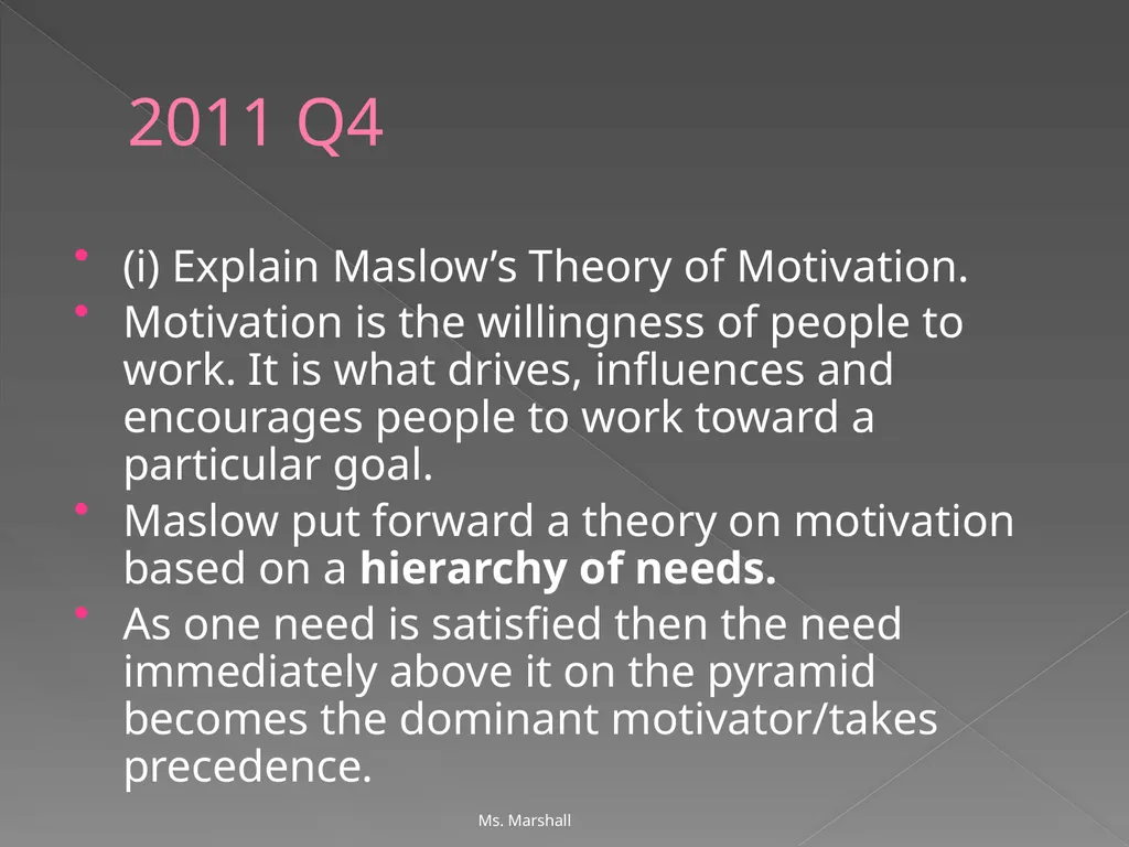 Management and Management Skills Chapters 5 & 6 - slide 24 of 39