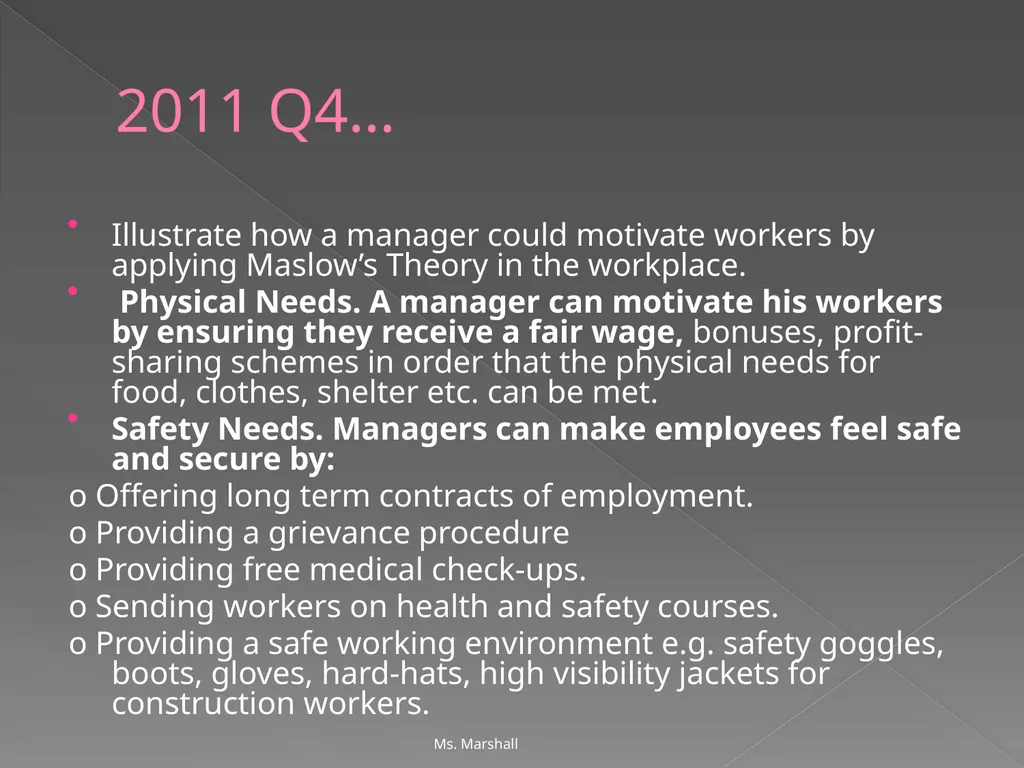 Management and Management Skills Chapters 5 & 6 - slide 27 of 39