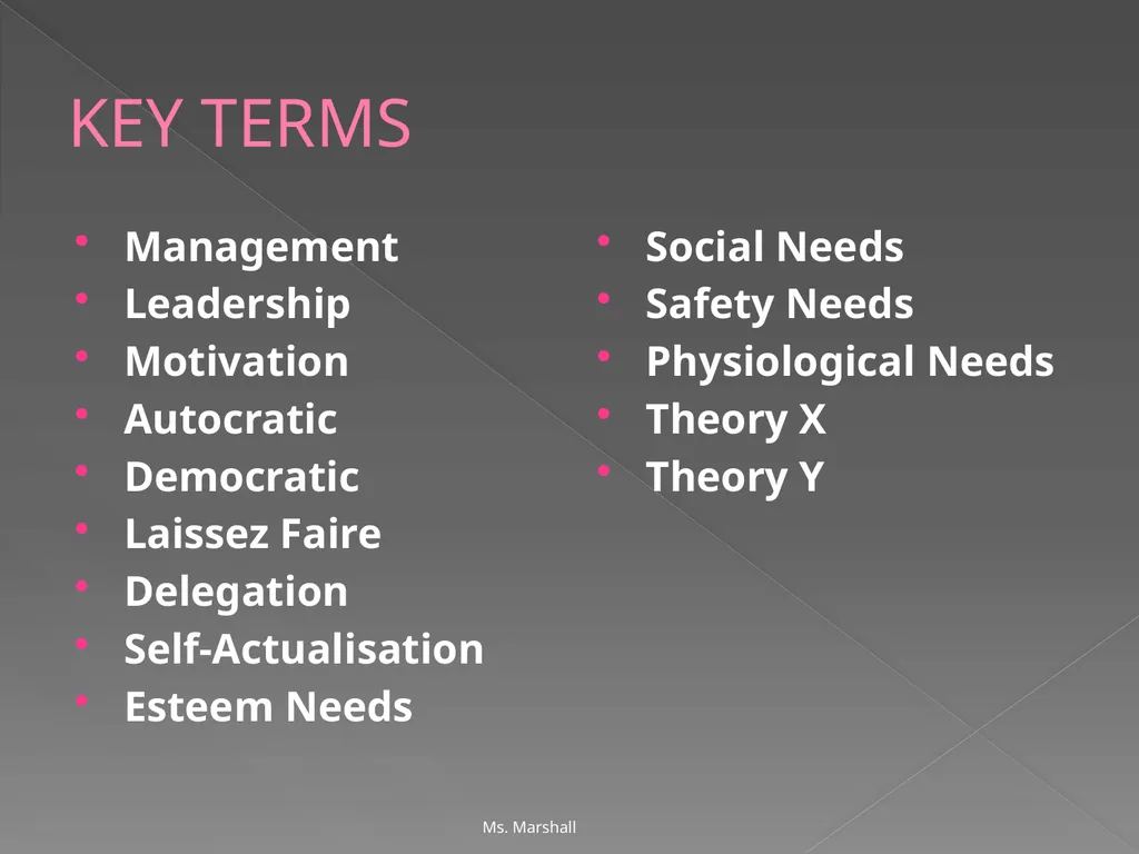 Management and Management Skills Chapters 5 & 6 - slide 35 of 39