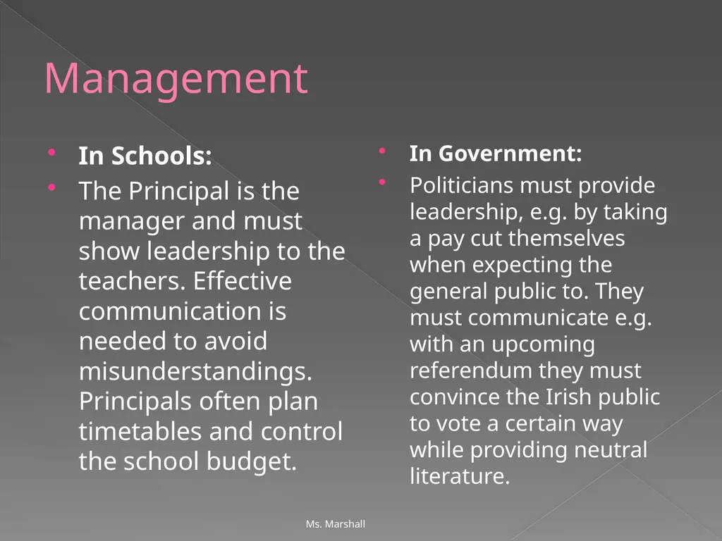 Management and Management Skills Chapters 5 & 6 - slide 6 of 39