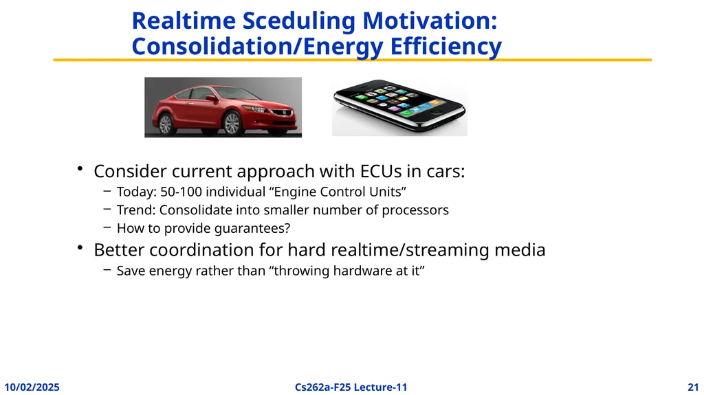 EECS 262a Advanced Topics in Computer Systems - slide 19 of 45
