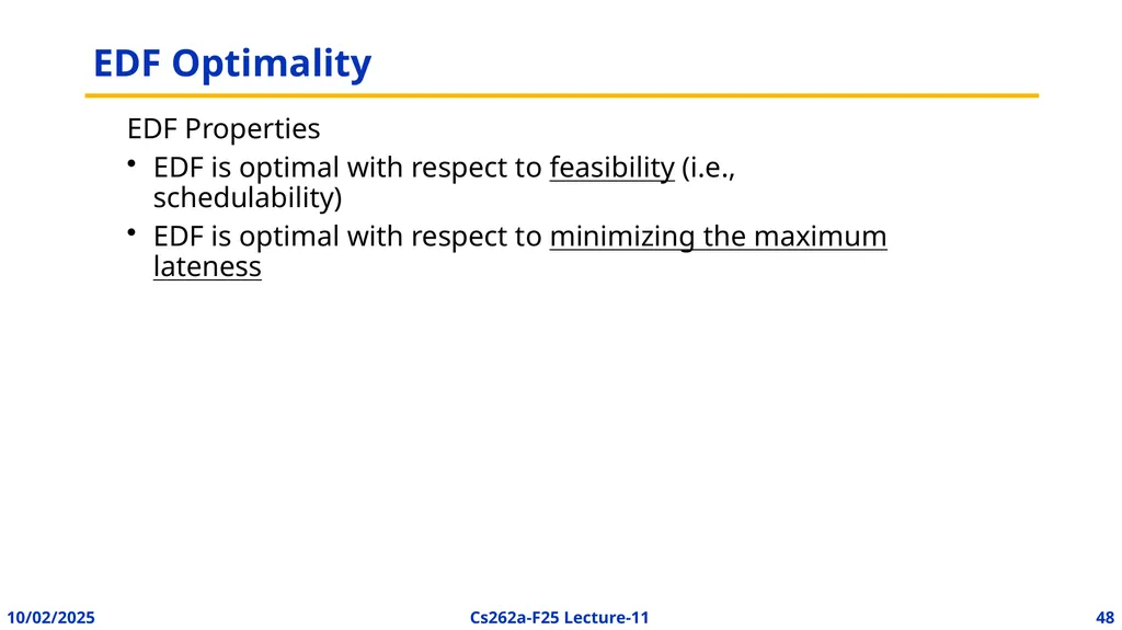 EECS 262a Advanced Topics in Computer Systems - slide 41 of 45