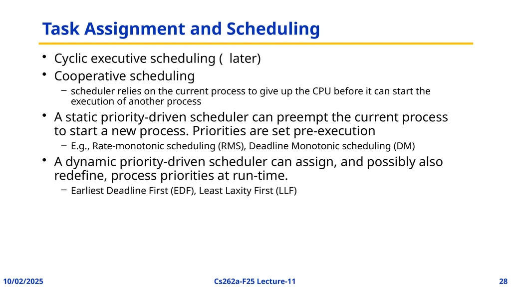 EECS 262a Advanced Topics in Computer Systems - slide 26 of 45