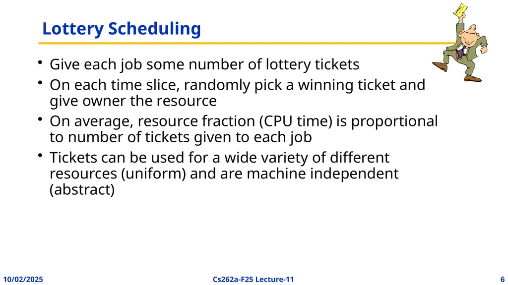 EECS 262a Advanced Topics in Computer Systems - slide 6 of 45