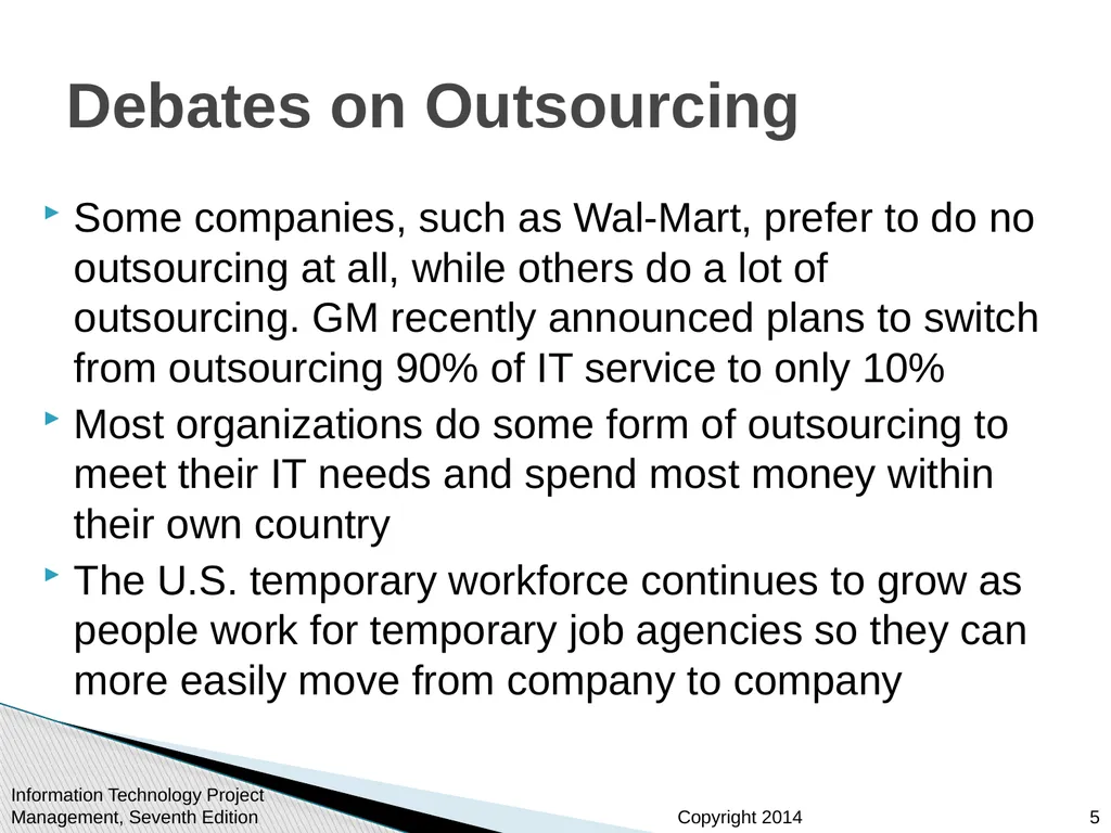Chapter 12: Project Procurement Management Note: - slide 5 of 41