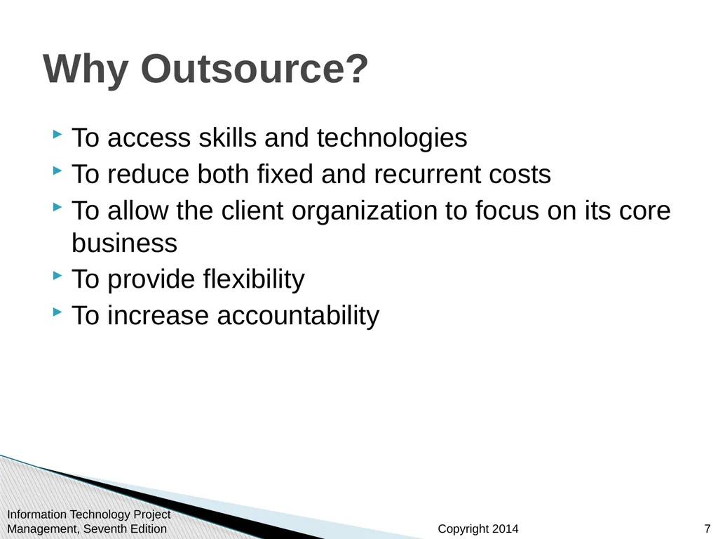Chapter 12: Project Procurement Management Note: - slide 7 of 41