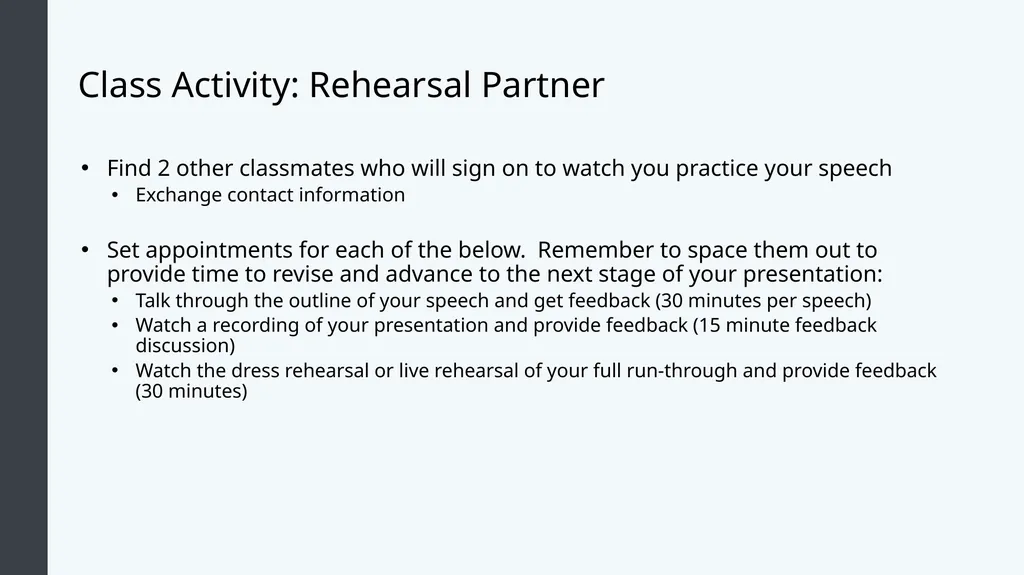 Public Speaking Module 8: Delivering Your Speech - slide 29 of 30