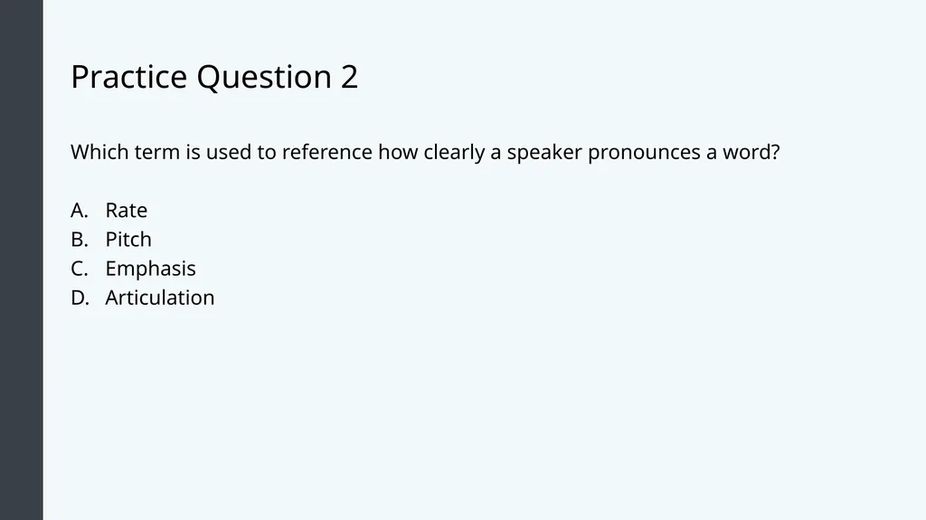 Public Speaking Module 8: Delivering Your Speech - slide 11 of 30