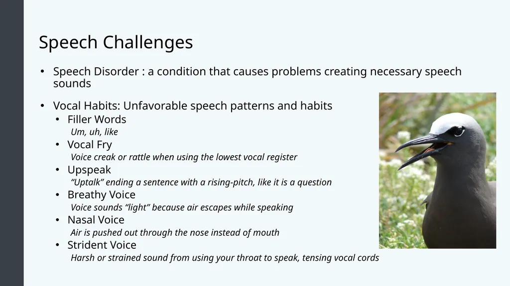 Public Speaking Module 8: Delivering Your Speech - slide 9 of 30