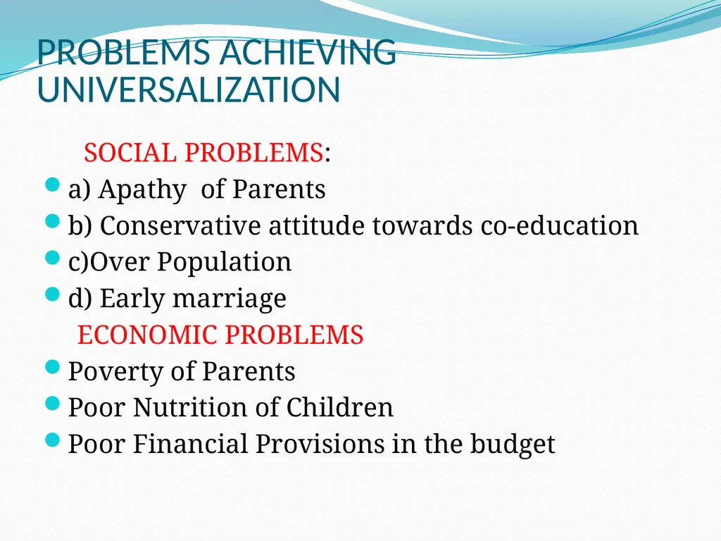 Equalization and Universalization of Elementary - slide 10 of 15