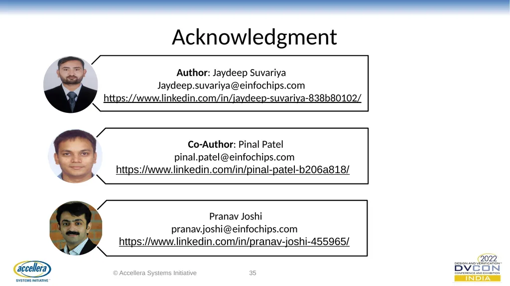 Efficacious verification of Loopback and - slide 35 of 36