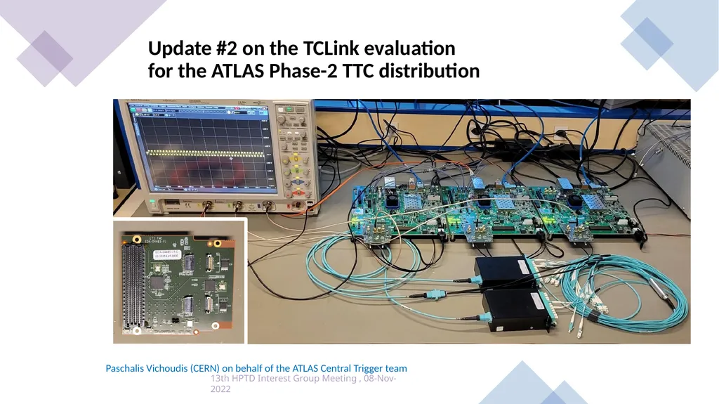 Update #2 on the TCLink evaluation for the ATLAS - slide 1 of 12