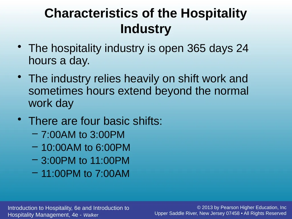 Introducing Hospitality Chapter 1 John R. Walker - slide 20 of 40