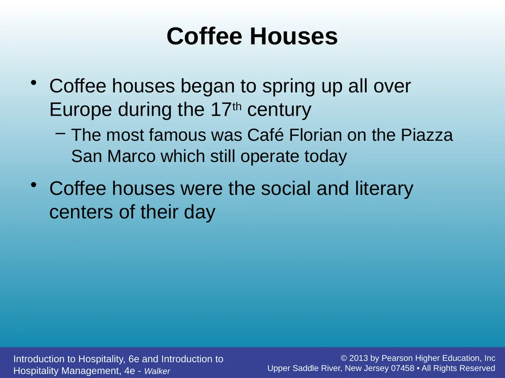 Introducing Hospitality Chapter 1 John R. Walker - slide 6 of 40