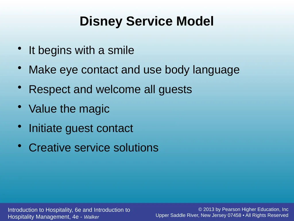 Introducing Hospitality Chapter 1 John R. Walker - slide 31 of 40