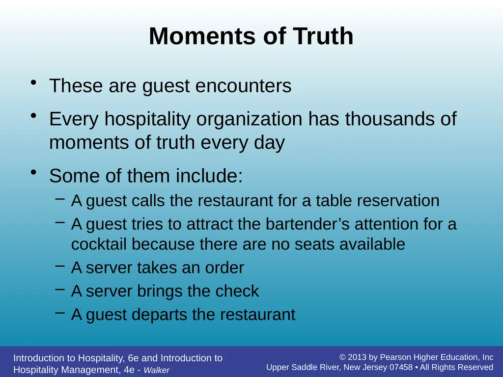 Introducing Hospitality Chapter 1 John R. Walker - slide 27 of 40