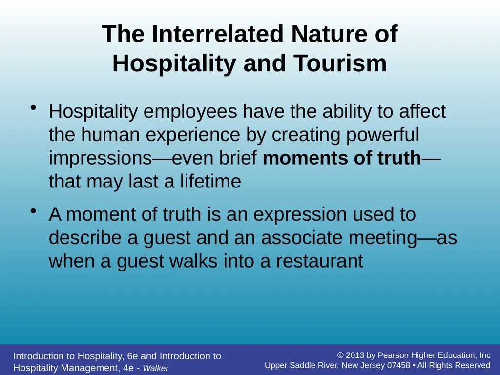Introducing Hospitality Chapter 1 John R. Walker - slide 16 of 40