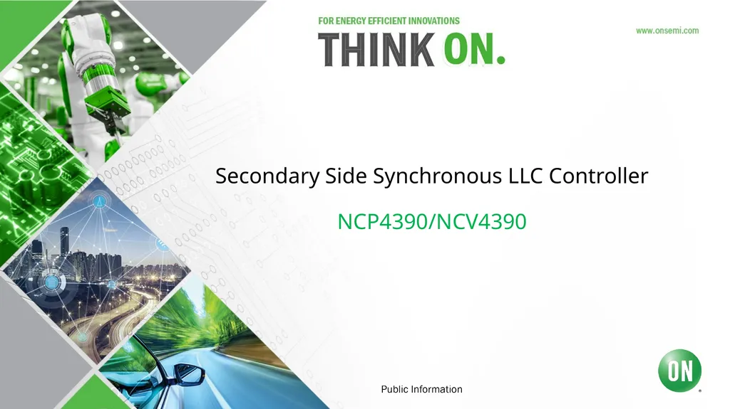 Secondary Side Synchronous LLC Controller - slide 1 of 6