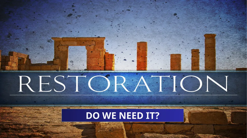 DO WE NEED IT? The First Century Church Jesus - slide 2 of 15
